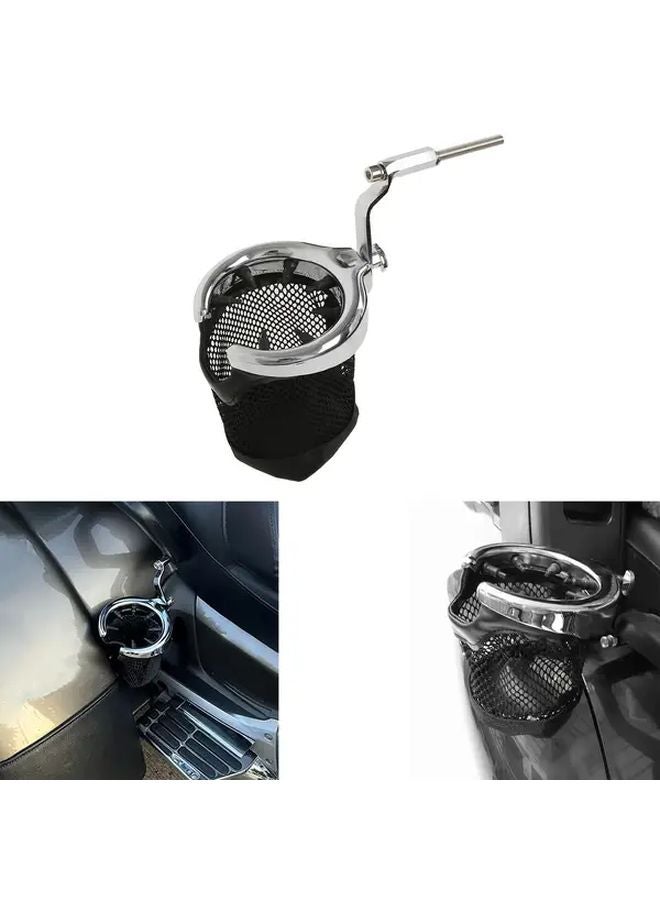 Black Drink Holder For Honda Goldwing GL1800 2001 2017 F6B Motorcycle Accessory - Image 1